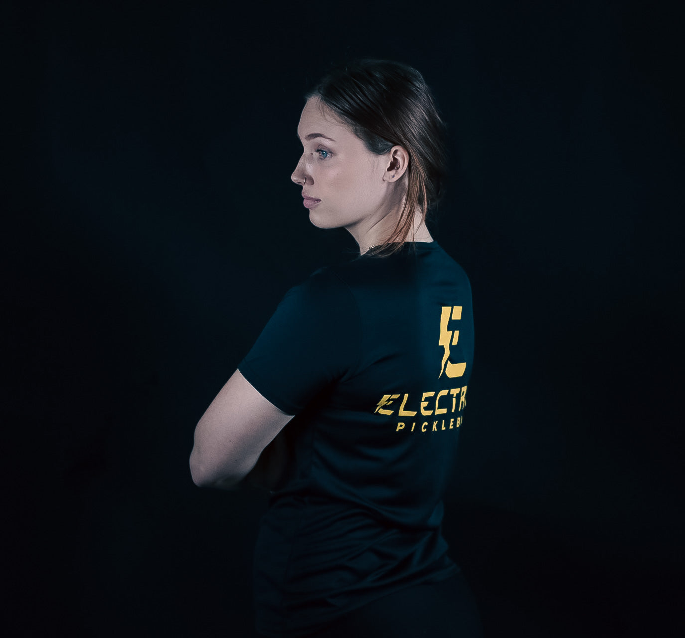 Dri-Fit Short Sleeve Electrum Tee | Black